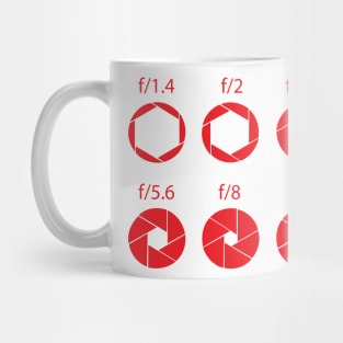 F-Stops-Red Mug